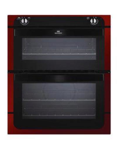 New World Nw701Do 70Cm Built-In Electric Double Oven - Red Metallic New World Nw701Do 70Cm Built-In Electric Double Oven - Red Metallic